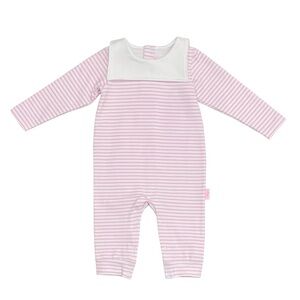 Nantucket Kids Little Sailor French Terry Playsuit in Peony, Size 9-12M